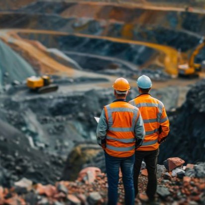 Asia Mineral Steel iron ore stockpile